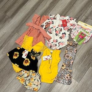 Baby girl clothes bundle various sizes